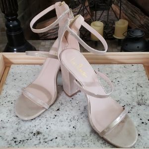 Lulus gold sandals